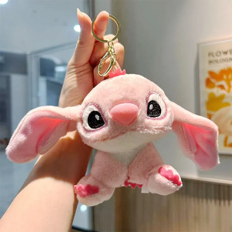 

@Disney Cute Stitch Cartoon Pendant Plush Toy Plush Keychain Best Christmas Gift Toy for Children