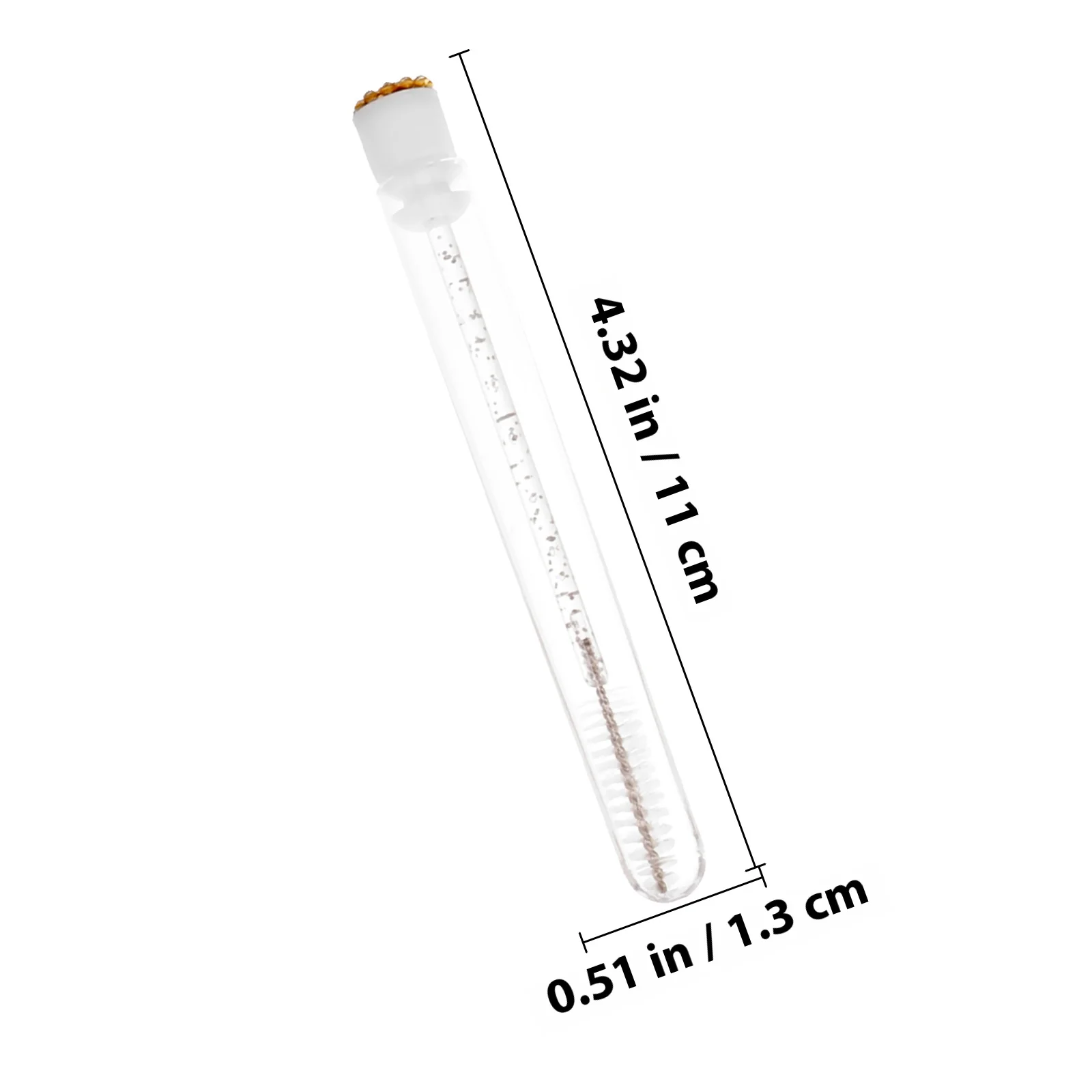 20セット マスカラチューブボトルセット 軽量クリアまつげ空ボトル ワンド付き 毎日の便利な使用に 旅行の必需品