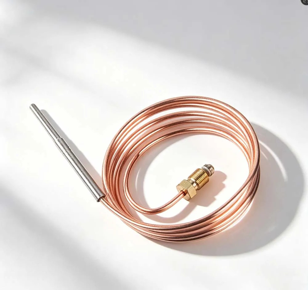

Universal Fast Response Gas Thermocouple Assembly Replacement Probe for Water Heater Boiler Fireplace Gas Stove Copper Tube