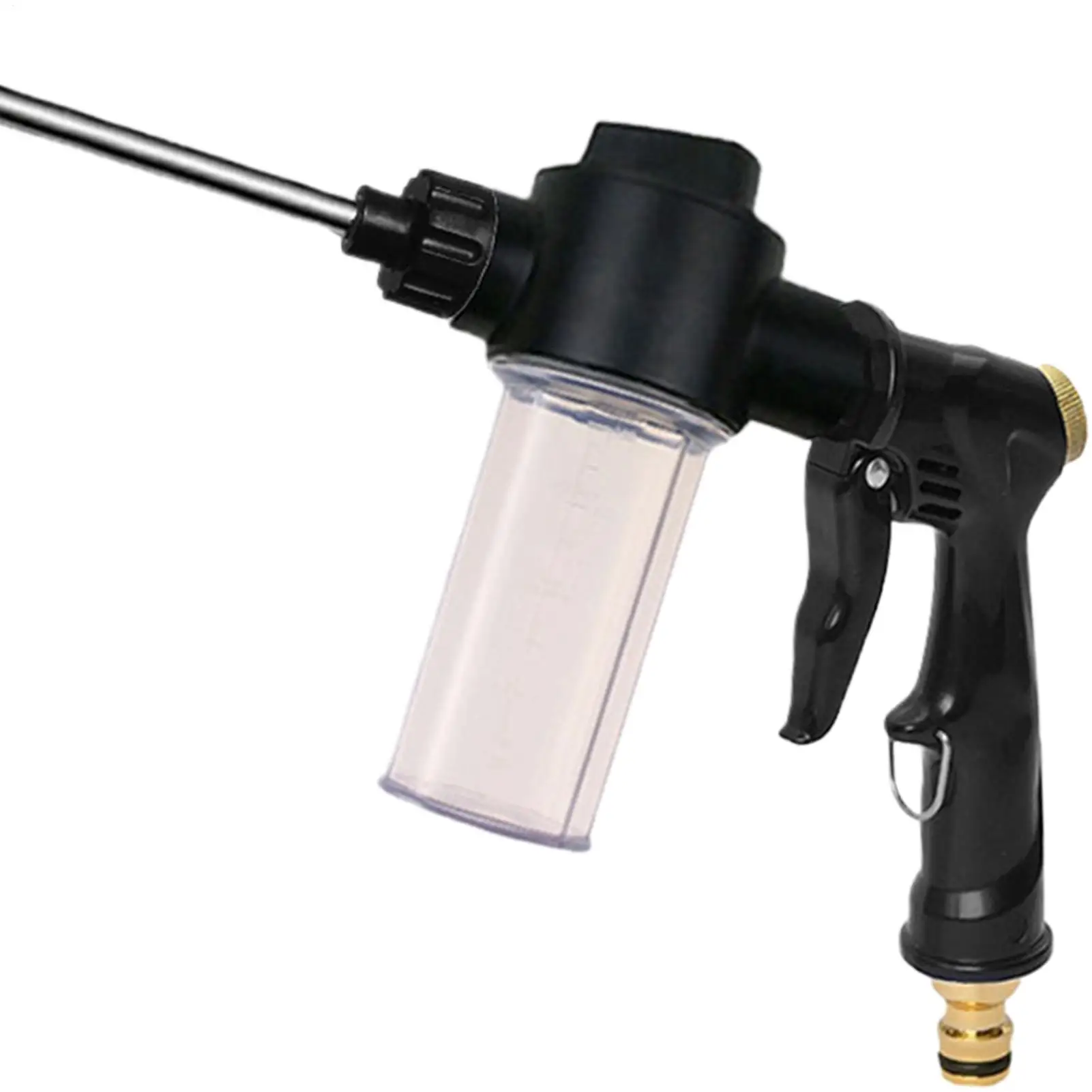 Portable High Pressure Washer 360 Degree Adjustable Handheld Rust Resistant Water Sprayer Garden Hose High-pressure Nozzle For