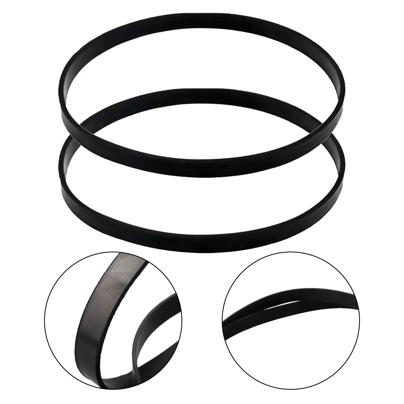 Imagem -02 - Elástico para Serra de Fita Anti Noise Ring Saw Scroll Wheel Ferramenta para Madeira Peças Sobressalentes 10 12 14 Pcs