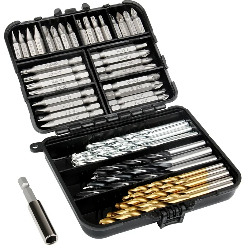 Woodworking Multifunction Household Metal Twist Drill Hole A Stainless Steel Alloy Set Drill Head