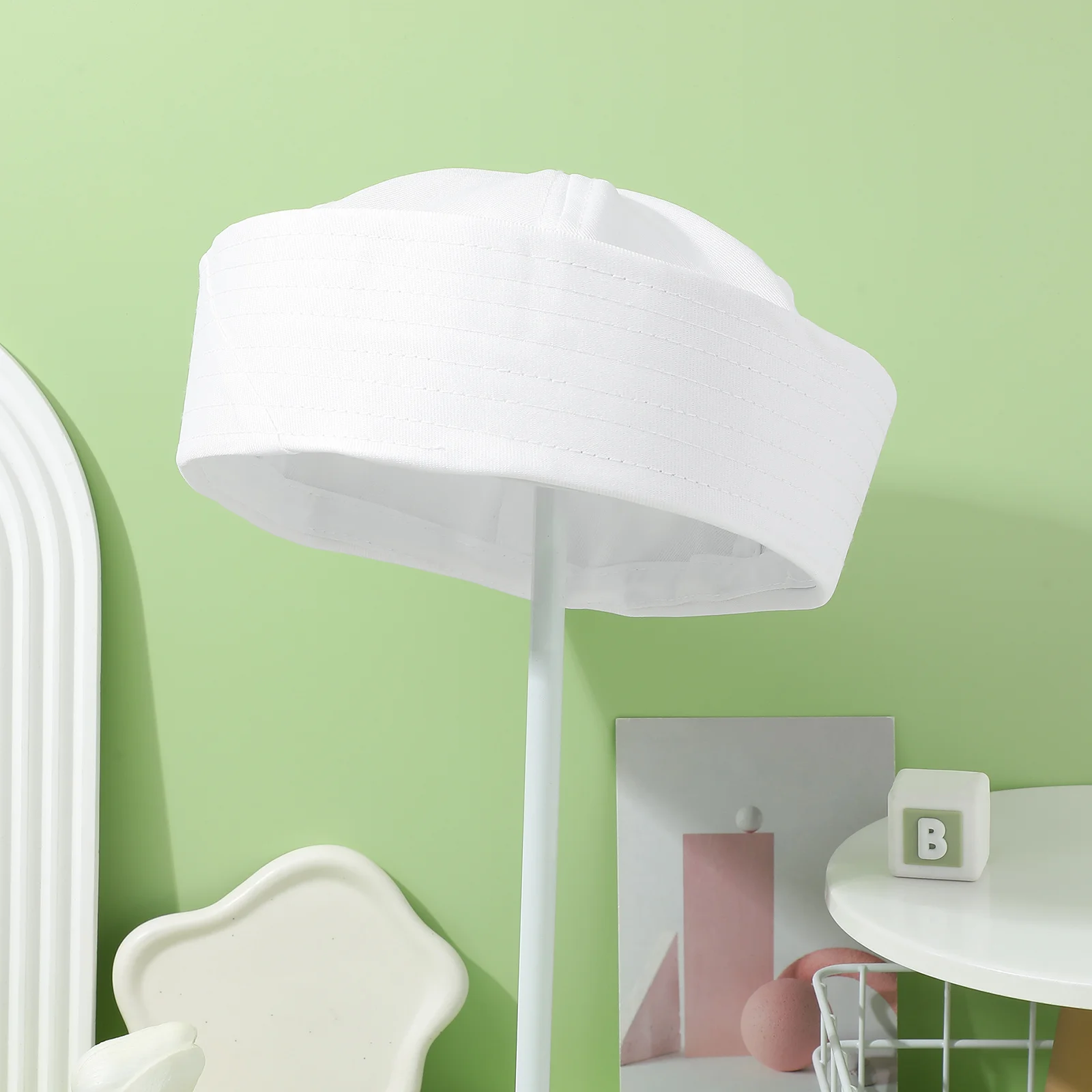 

1pc Sailor Hat White Premium Costume For Halloween Masquerade Party Yacht Theme Cosplay Sailor Hats Party Costume Hats