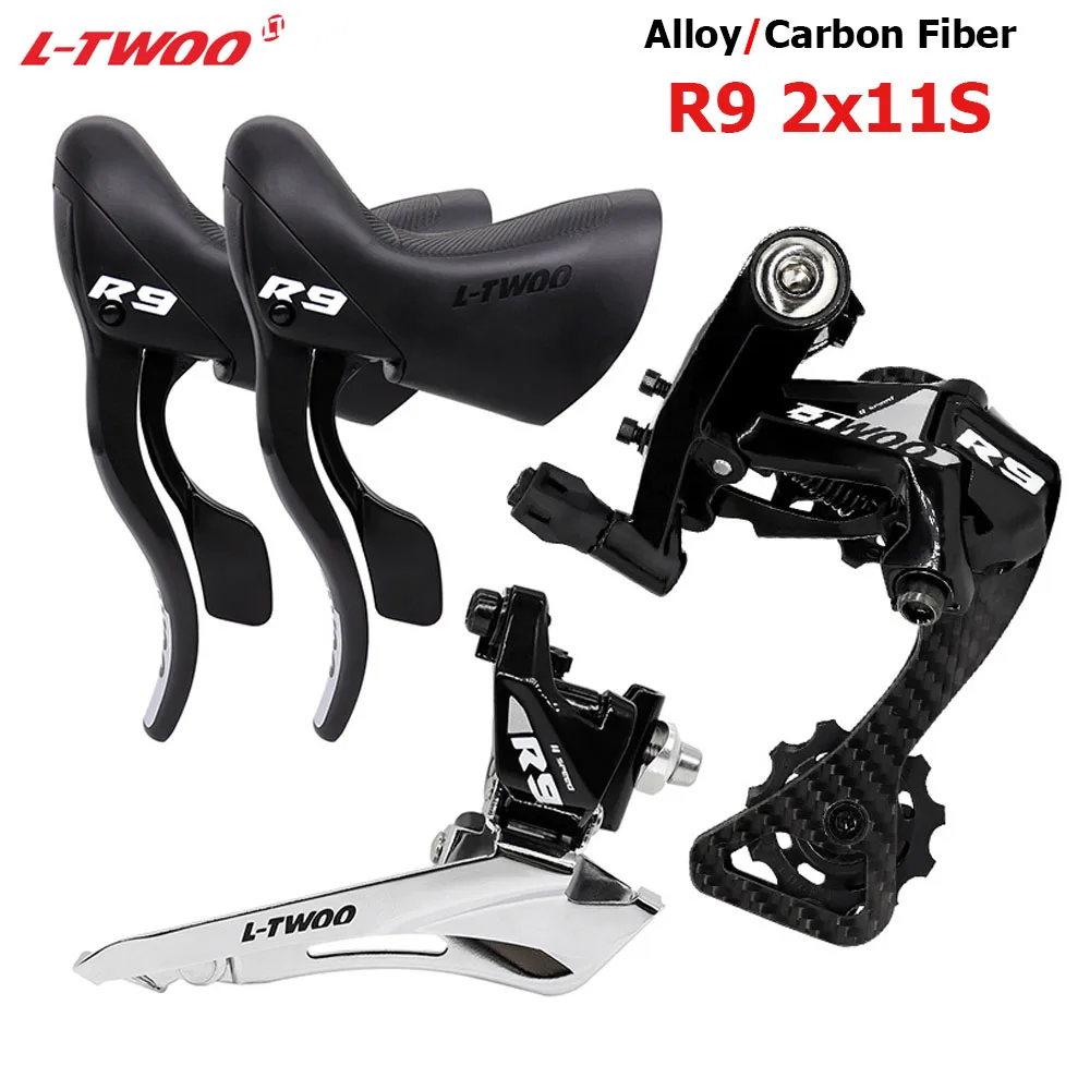 LTWOO R9 2X11S 22 Speed Derailleurs Kit for Road Bike Shifter Rear Derailleur Groupset for Road Bicycle Compatible Shimano Parts