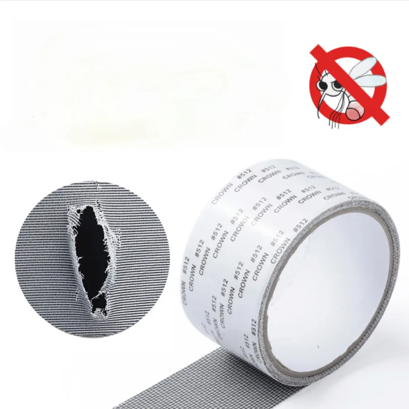 Window Gauze Patch Hole Paste Square Screen Window Invisible Repair Subsidy Self-Adhesive Hole