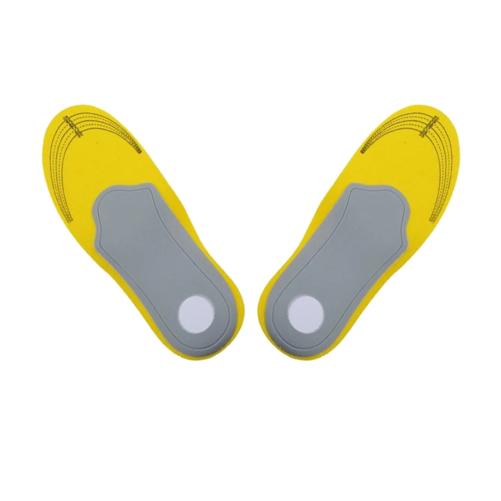 

Arch Support Insoles Flatfoot Orthotics Shock Absorbing Feet Cushion Pads Care Small Size Outdoor Use Washable Reusable Soft