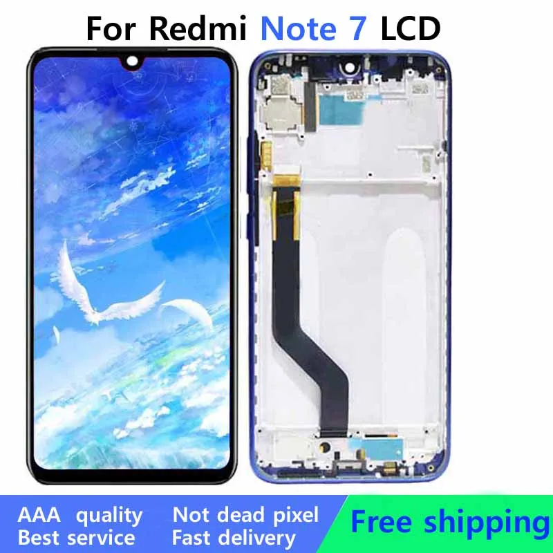 

Original For Xiaomi Redmi Note 7 LCD Display Touch Screen Digitizer Panel For Redmi Note 7 LCD Note7 Display Replacement Parts