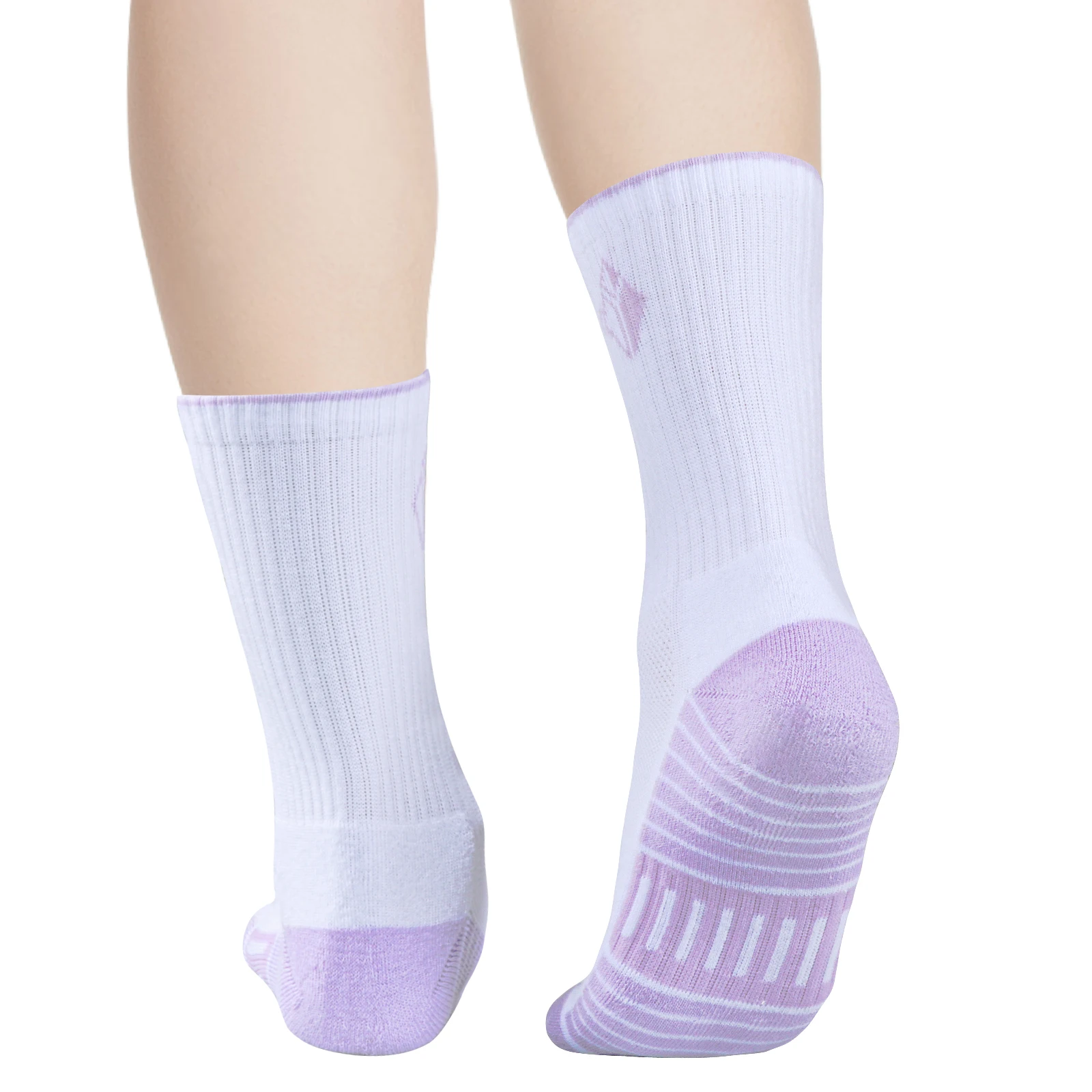 YUEDGE Calcetines deportivos para hombre y mujer, absorben la humedad, acolchados, antiolor, cómodos, informales, para el trabajo diario, entrenamientos deportivos, 5 pares