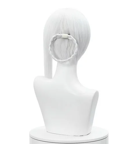 NieR Kaine Cosplay Sliver White Braided Wigs