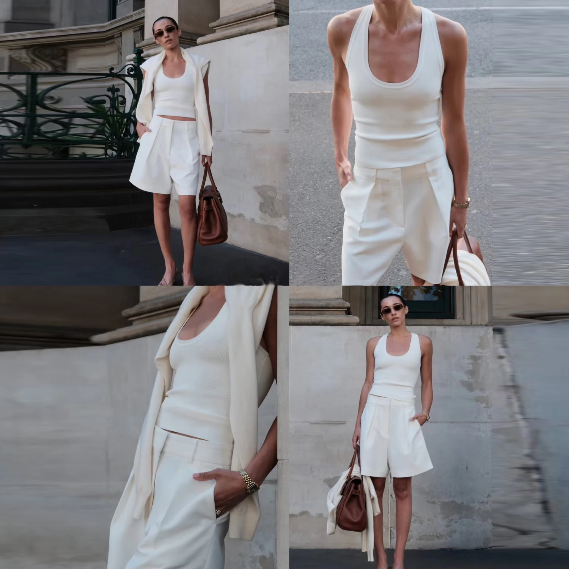 

Вязаный жилет Slim Fit с квадратным вырезом: соблазнительный, модный, подчеркивающий фигуру. Незаменимая вещь для женщин. Повседневная одежда для весеннего сезона.