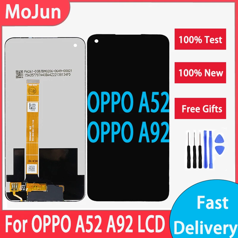 LCD Display For OPPO A52 LCD Display Touch Screen Digitizer Assembly For OPPO A52 A92 LCD Screen Replacement