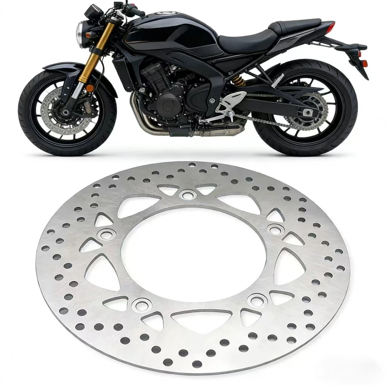 

282mm Rear Brake Disc for Yamaha XP500 T-MAX500 2012-2016, XP530 T-MAX530 SX/DX 2017-2020, TMAX560 2019-2021
