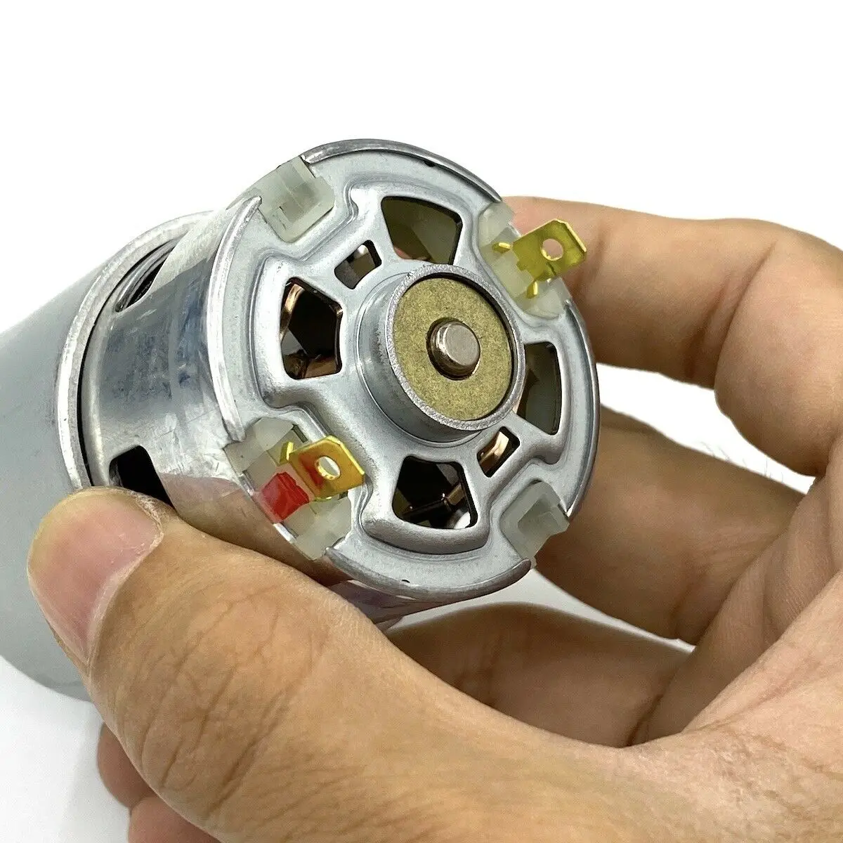 Imagem -04 - Mabuchi rs 775 dc Motor 18v 19500rpm Rs775wc8514 Motor de Alta Velocidade Grande Potência com Rolamento de Esferas Dianteiro para Broca Elétrica