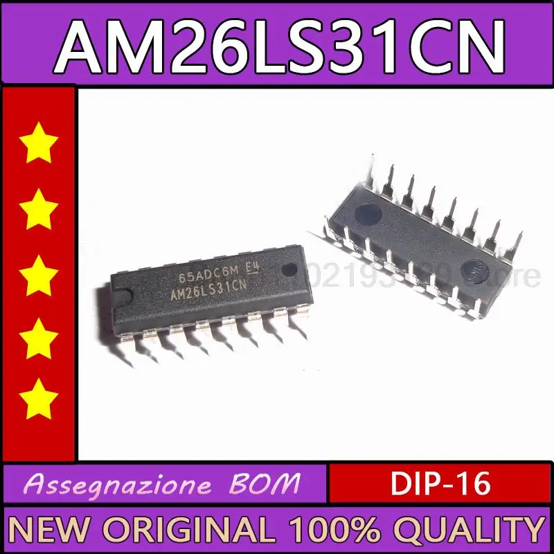 10PCS/LOT Am26ls31cn plug-in DIP-16 brand new original imported