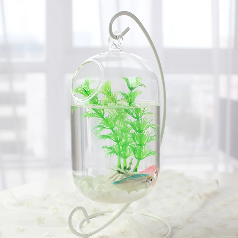 French Style Originality Designer Aquariums Bedroom Living Room Ornament Offices Aquariums Modern Pet Products Fishbowl HBHD