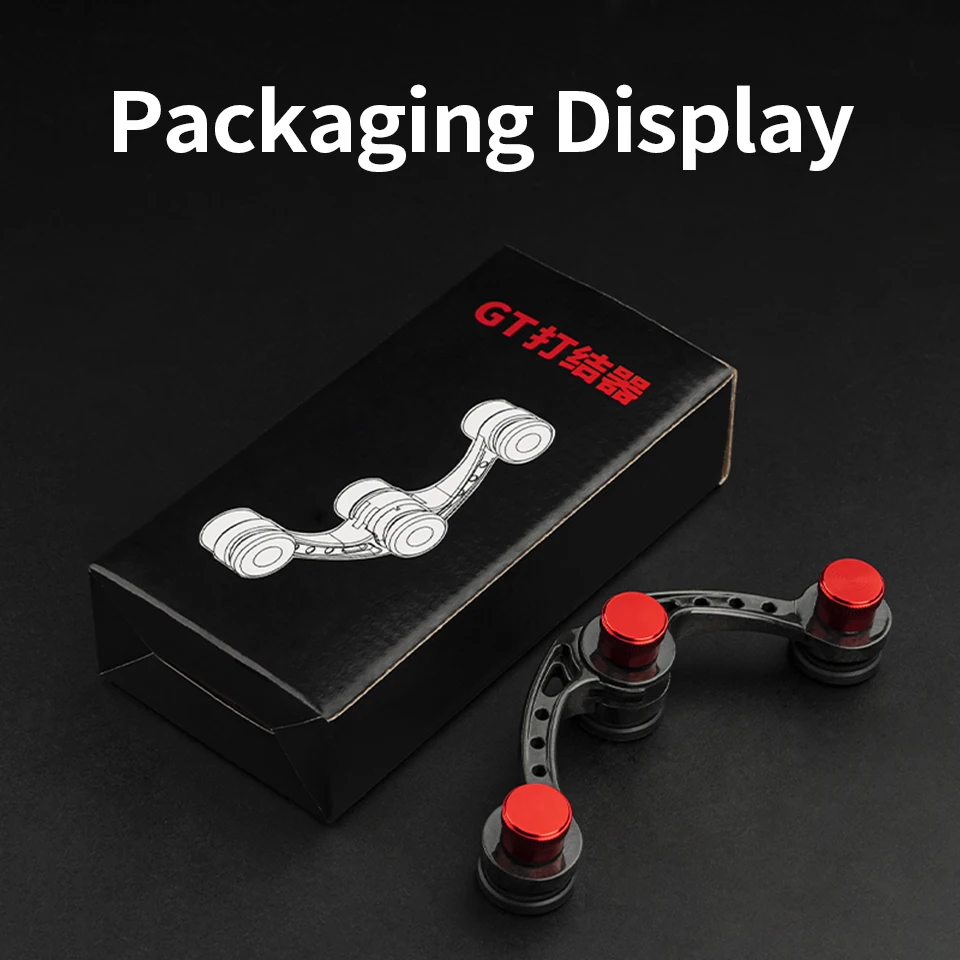 LINNHUE Manual GT Knotter Fishing Knot Tying Tool Fast Front Lead Carbon WireSub-Line Binder