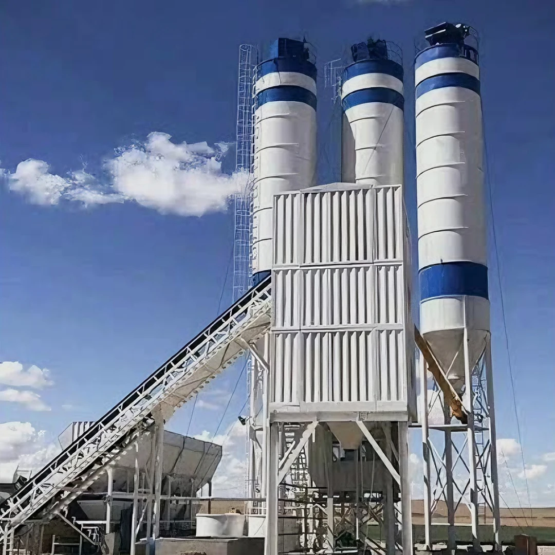 Full Automatic Concrete Plant Easy Installation Concrete Production Line Ready Mix Concrete Batching and Mixing Plant