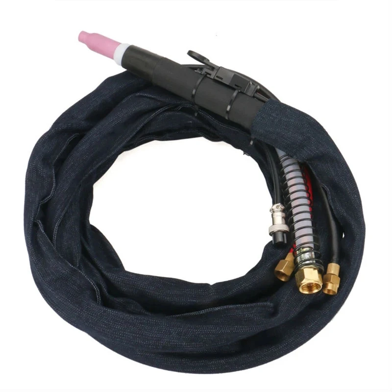 WP-18P ตรง shank น้ำ cooled argon เชื่อมไฟฉาย WS-315/400 CNC อัตโนมัติเชื่อมพิเศษเชื่อม 4 เมตรปืน