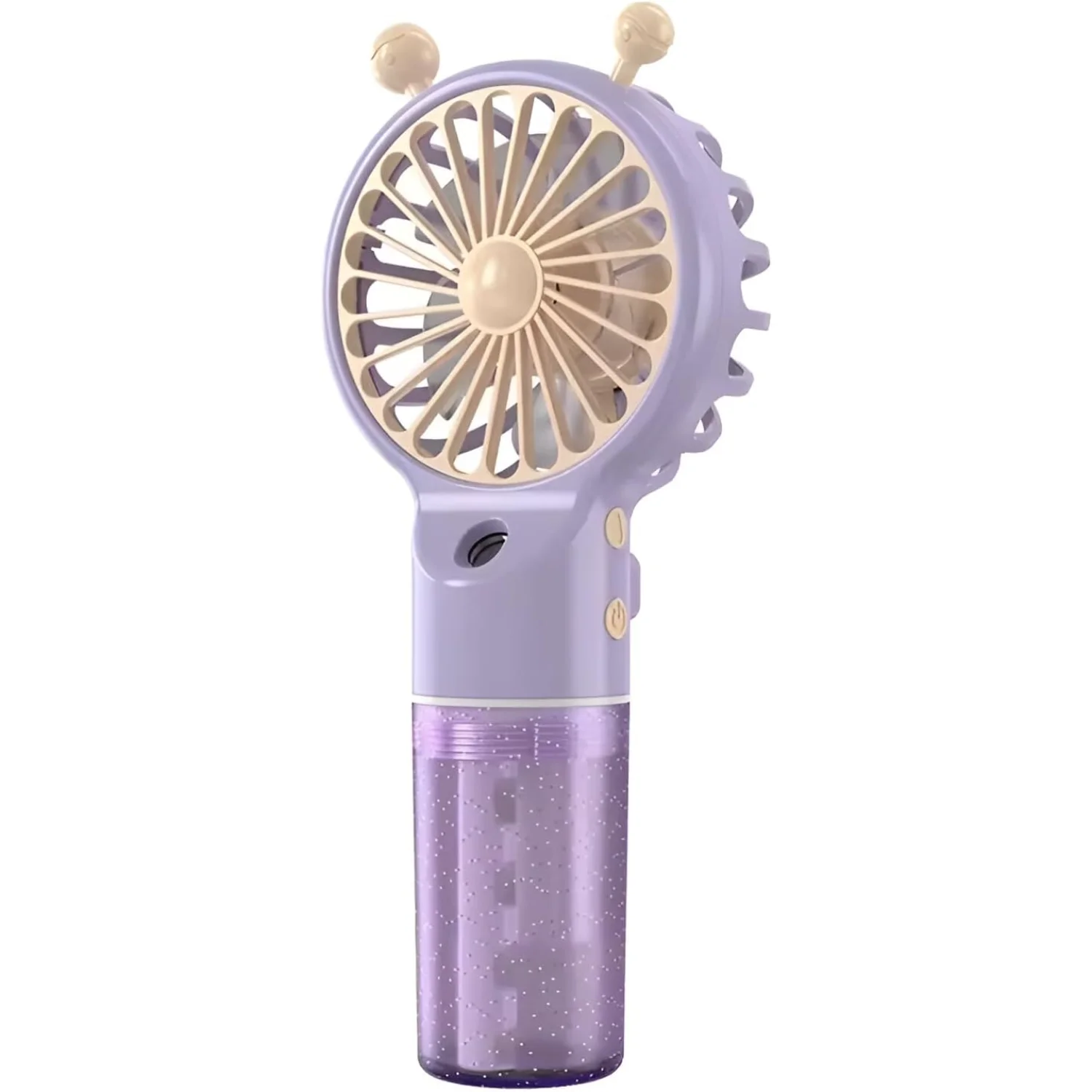 Kipas Pendingin Mini Semprotan Air Kipas Kabut Portabel USB Isi Ulang, Portabel Pelembap Udara Portabel