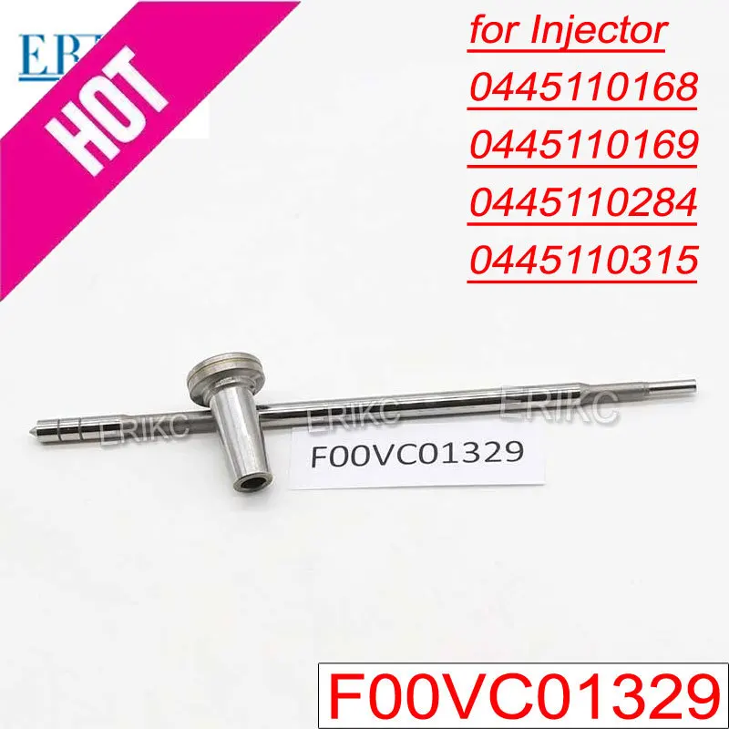 

ERIKC F00V C01 329 Diesel Injector Valve FooVC01329 Fuel Control Valve F ooV C01 329 for Bosch 0445110284 0445110168 0445110315