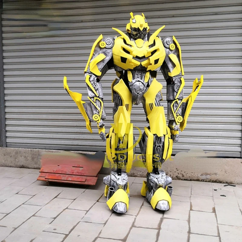 2021 performance wear cosplay transformer robo costume suit human Christmas Events 2.7M Life Size for Adult Sale Custom