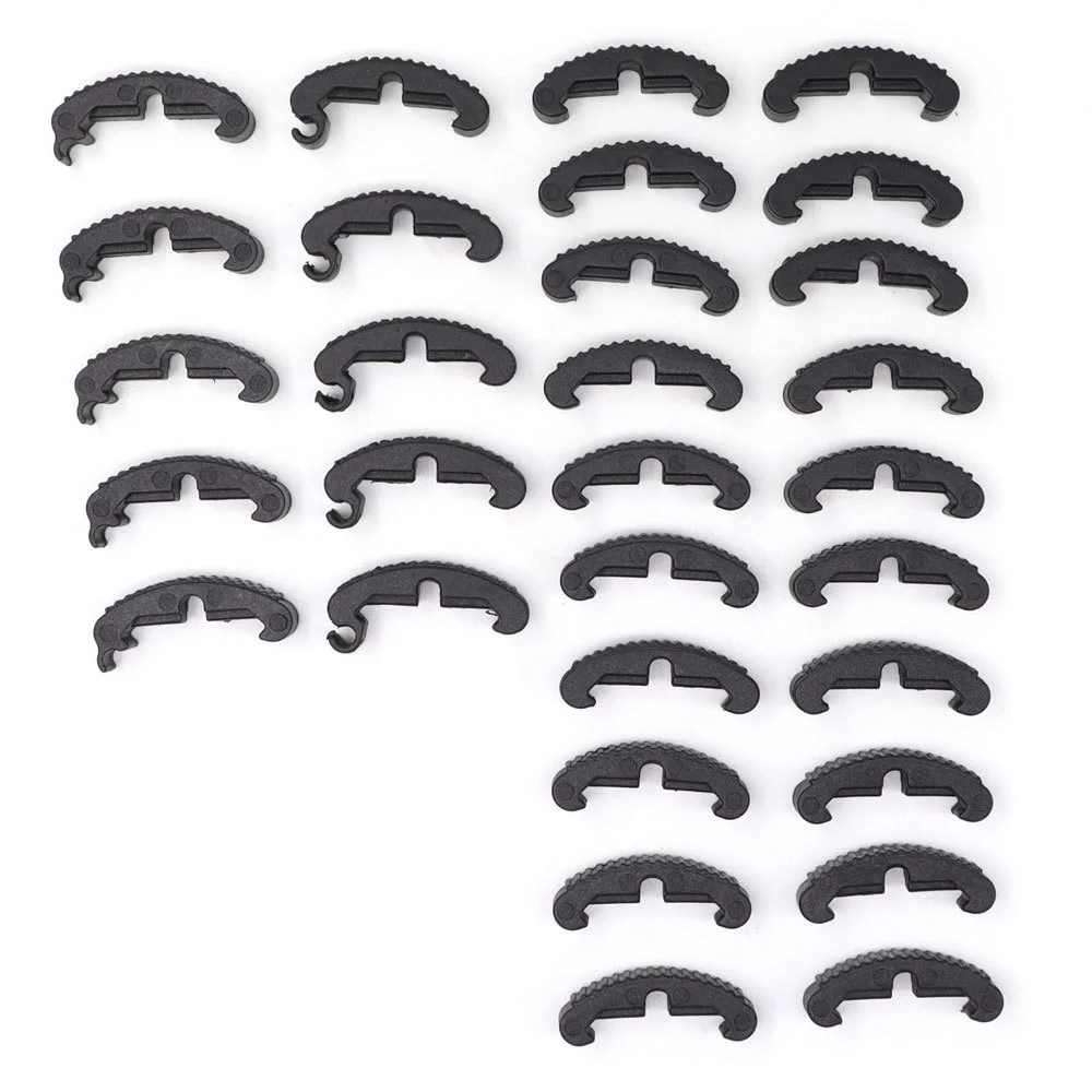 

Набор из 30 модульных нейлоновых органайзеров для кабелей, зажимы-индексаторы для проводов фонарей и лазерных приводов QG379S