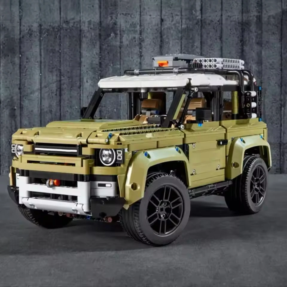 Technology Land Off road Defender Car Building Blocks 42110 2573PCS Brick Assembly Car MOC Model Toy Boy Adult Collection Gift 1