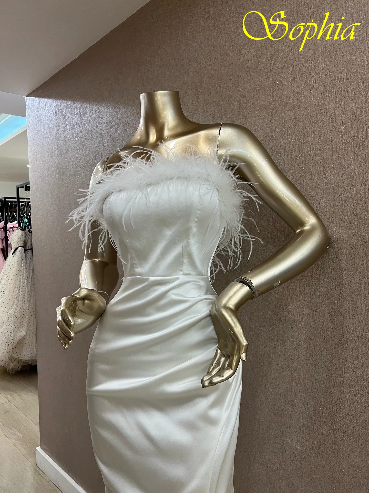 맞춤형 인어 스타일 민소매 스트랩리스 우아한 정장 이브닝 드레스 패션 기품 파티 가운 고급 프로모션 드레스