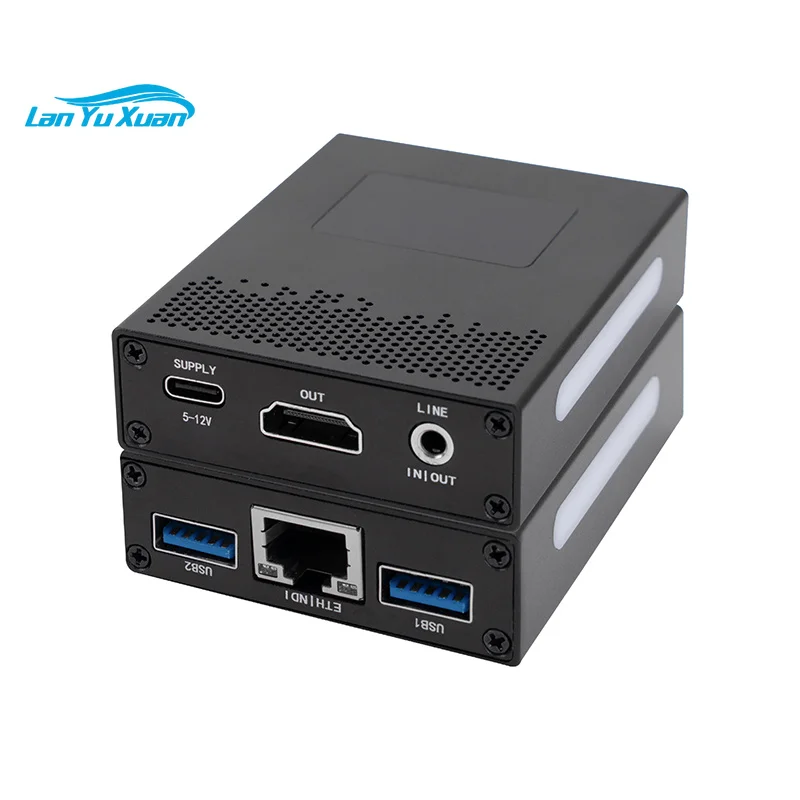 HD IP Camera Decoder Supports HTTP, RTSP, RTMP, UDP and HLS for Media Playback