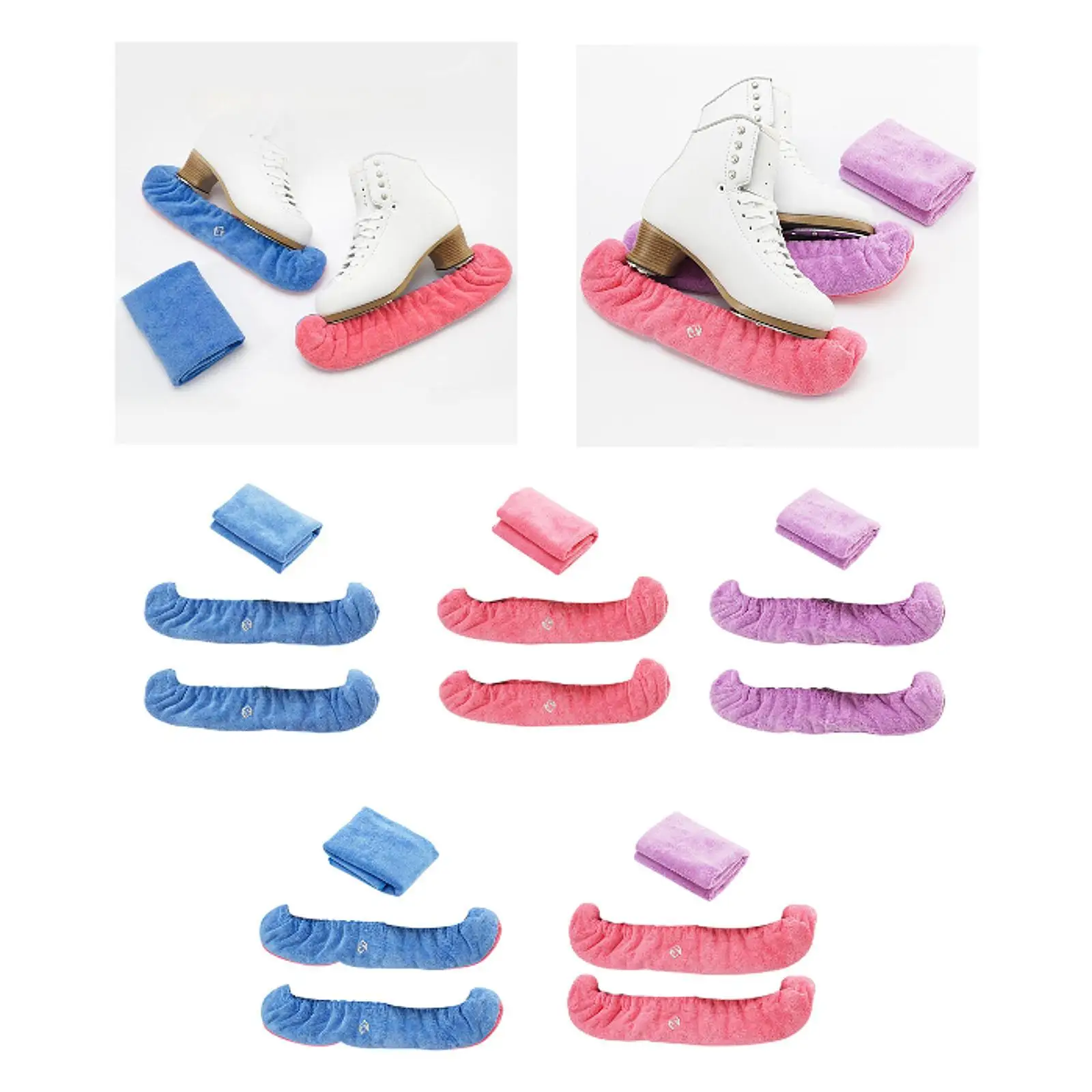 

2-х шт., защита для фигурных коньков, защитные чехлы для лезвий для катания на коньках для мужчин, зимние виды спорта, женские энтузиасты