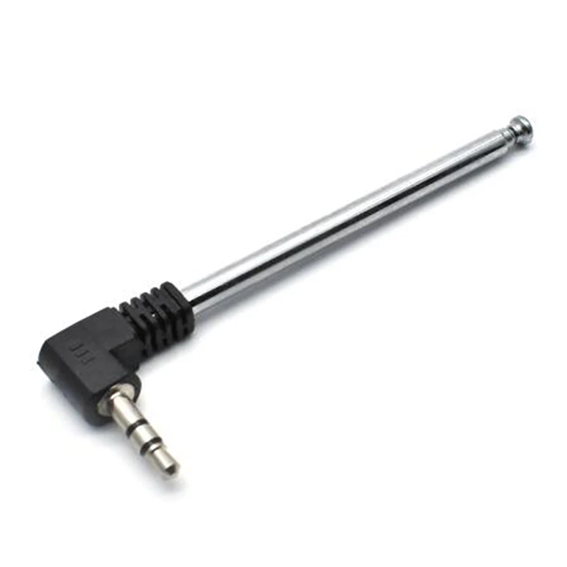 Antenne externe universelle à prise Jack 3.5mm, amplificateur de Signal, prise L pour téléphone portable, 1/2 pièces