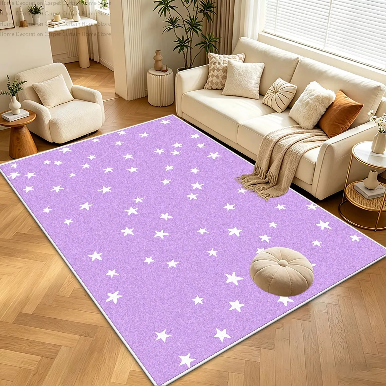 Solid Color Minimalism Plain Carpet for Living Room Large Area Rugs Soft Fluffy Non-slip Washable Floor Mat Bedroom Baby Bedside