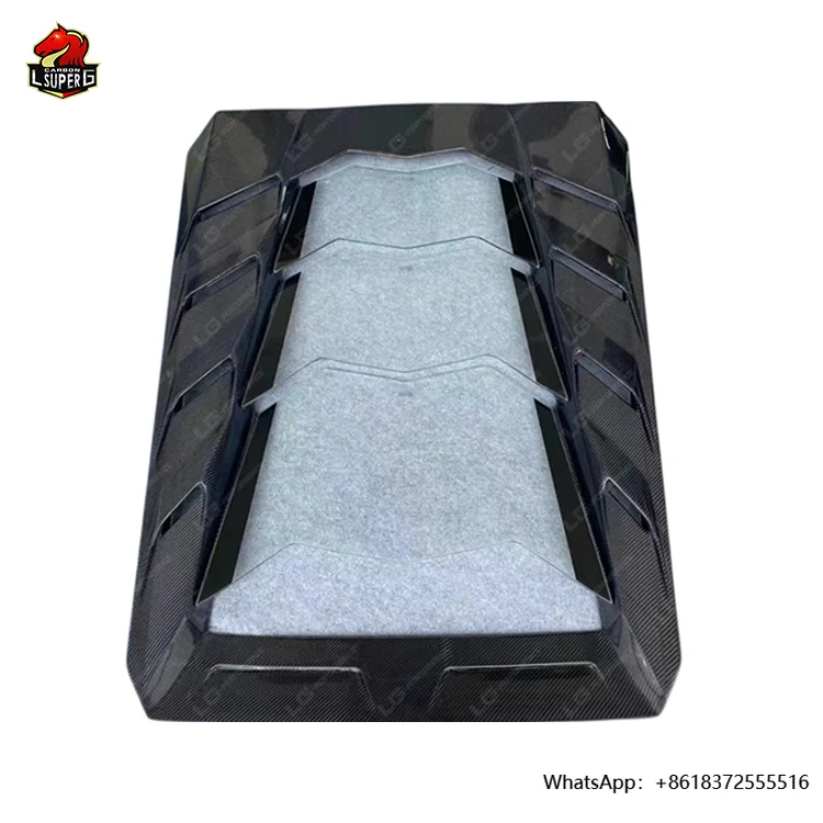 

New Design Transparent Back Cover for Lamborghini Huracan LP610 Car Engine Cover Accessories with Excellent Fitment and Quality