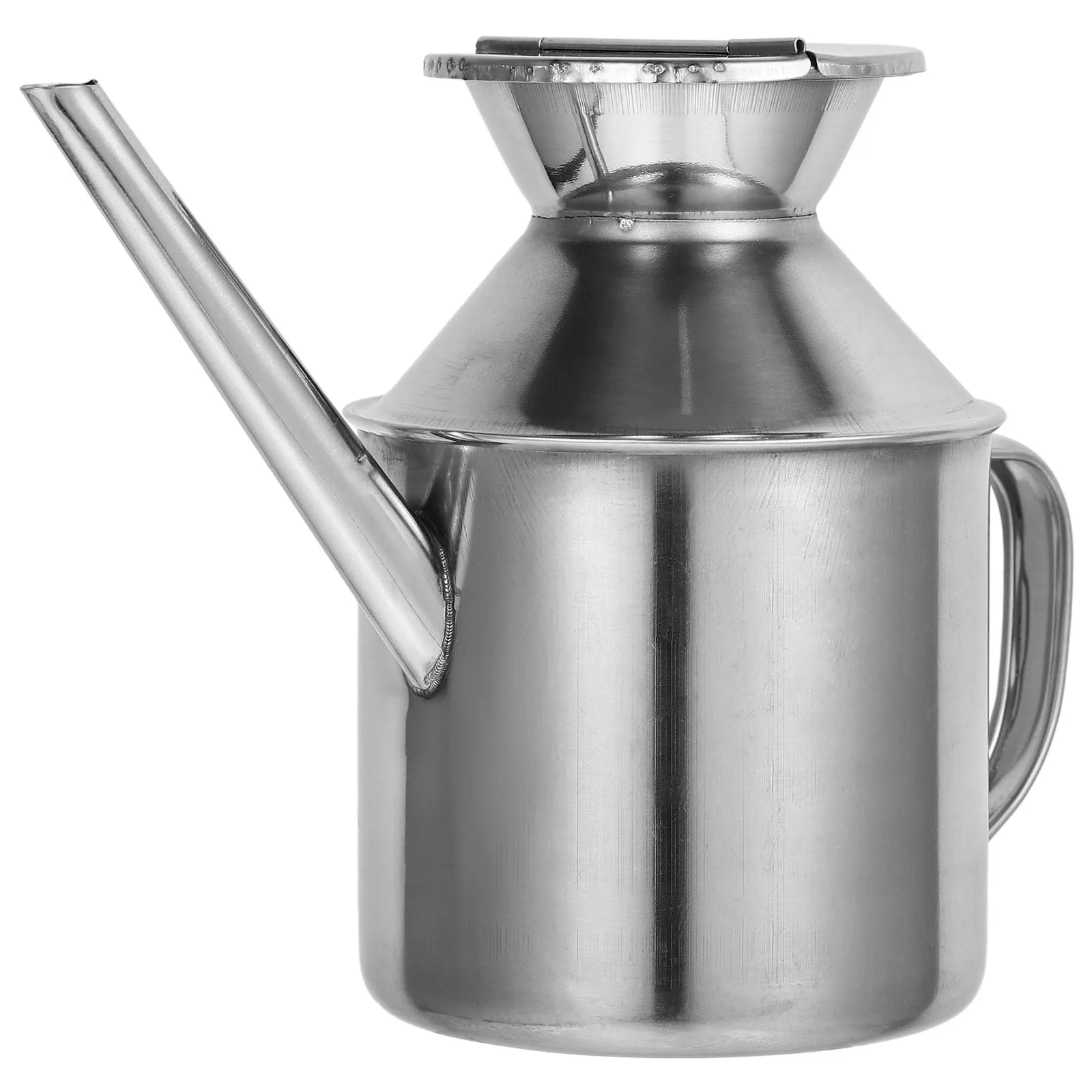 200Ml Stainless Steel Oil Container for Kitchen Soy Sauce Vinegar Dispenser Fresh Keeping Oil Storage Jar Multi Purpose Cooking view 4