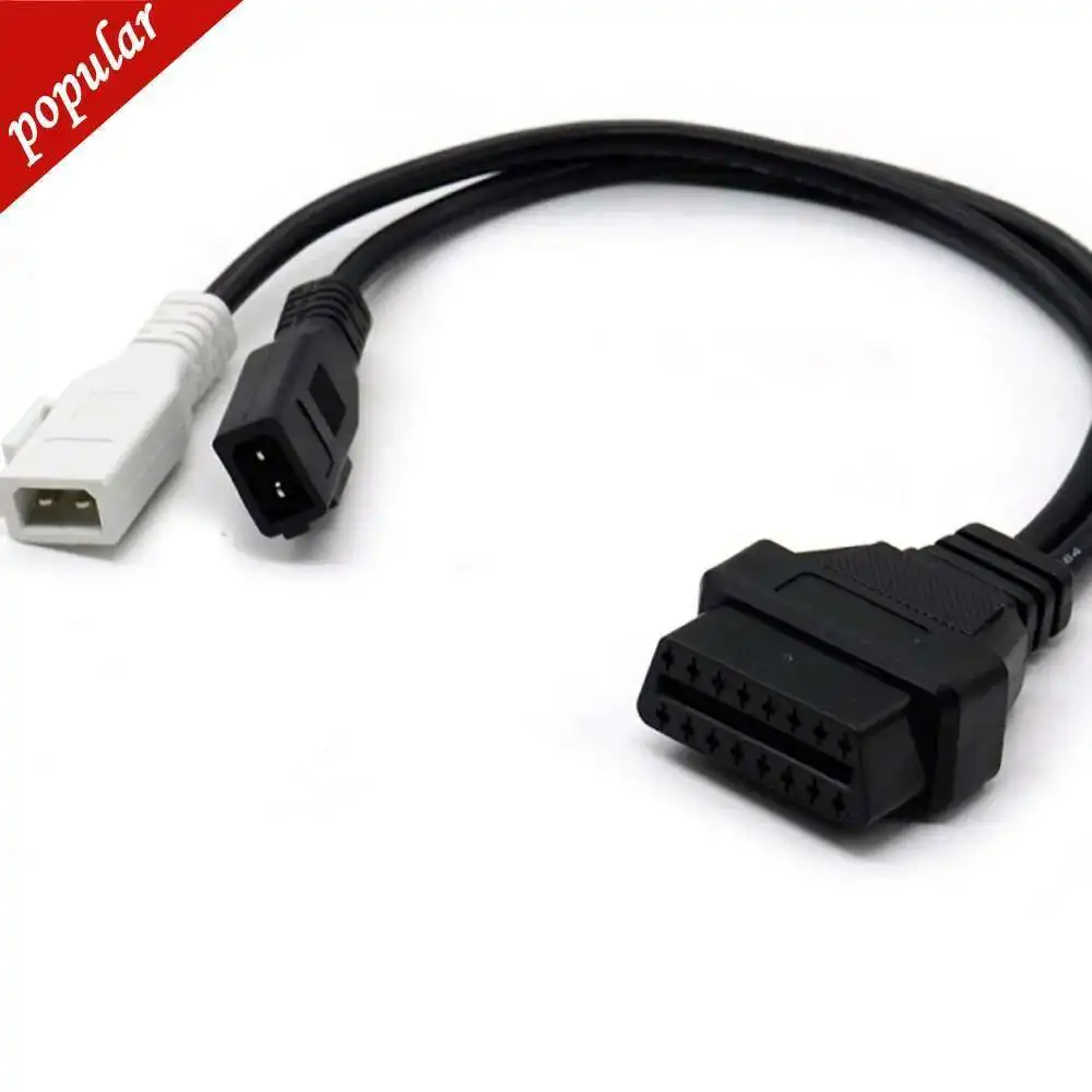 For VAG Adapter For Audi 2P+2P To 16Pin Transfer Connector For Audi 2x2 OBD OBD2 2P+2P To 16Pin Adapter Connector