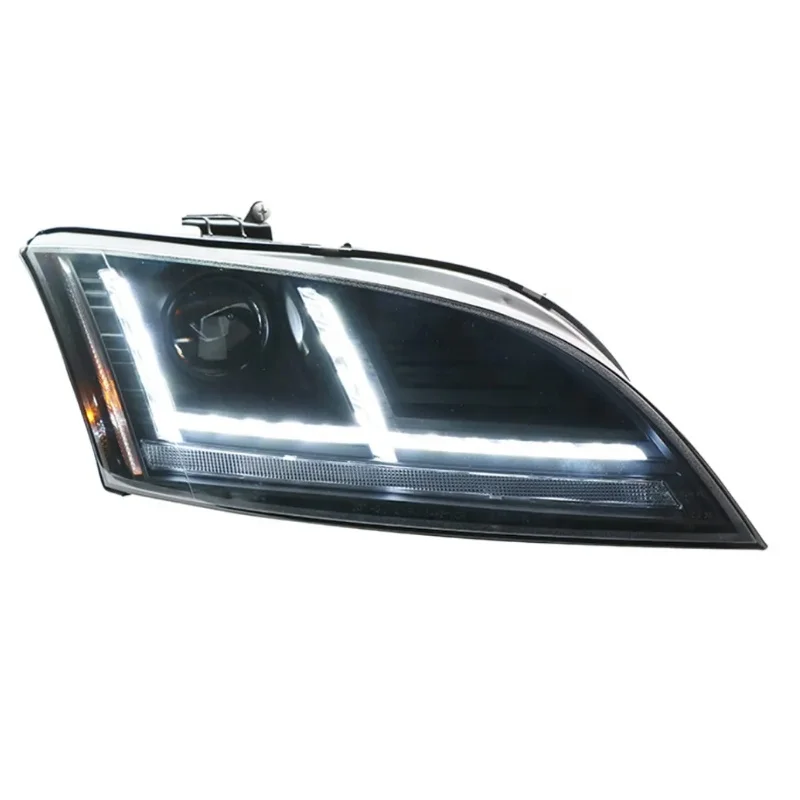

Для Audi TT 2006 2007 2008 2009 2010 2011 2012 2013 2014 светоизлучающие диодные фары TTRS фара динамический сигнал рулевого управления DRL