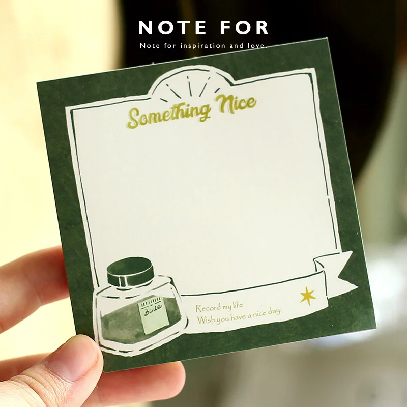 100 قطعة من القرطاسية المائية الطازجة والفنية المرسومة يدويًا، رسالة عتيقة وورق ملاحظات للمجلة/المذكرات #3