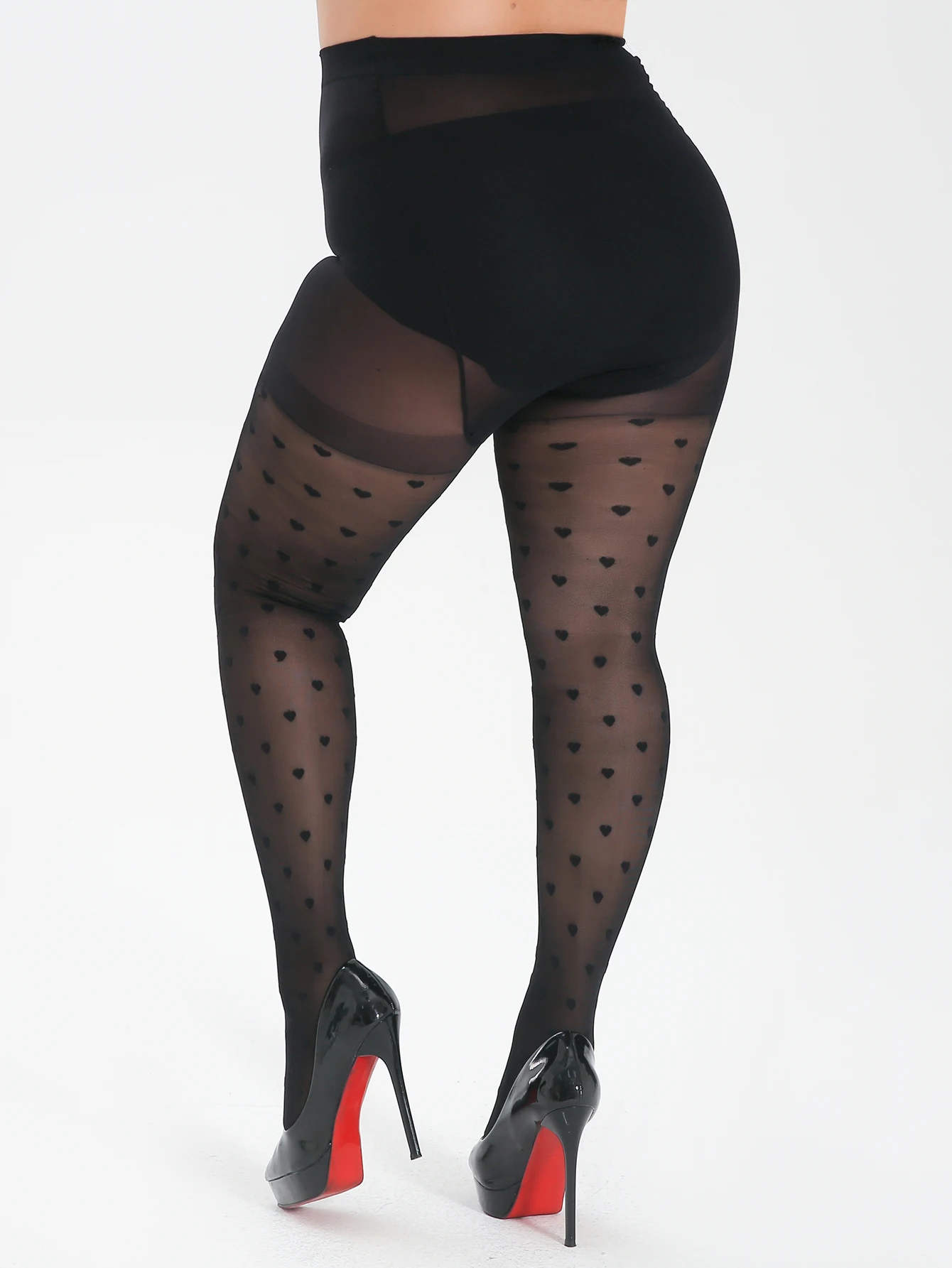 Para dużych pończoch