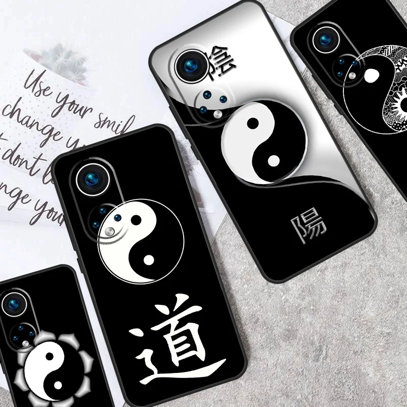 Eight Diagrams Taiji Yin Yang For Honor X8a X9a X8b X9b X6a X7a X6 X7 X8 X9 Honor Magic 5 Lite 50 70 90 Magic 6 Pro Case