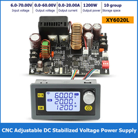 20A 1200W CNC Adjustable Direct Current Stabilized Voltage Power Supply Base Plate Constant Voltage and Current Step-down Module