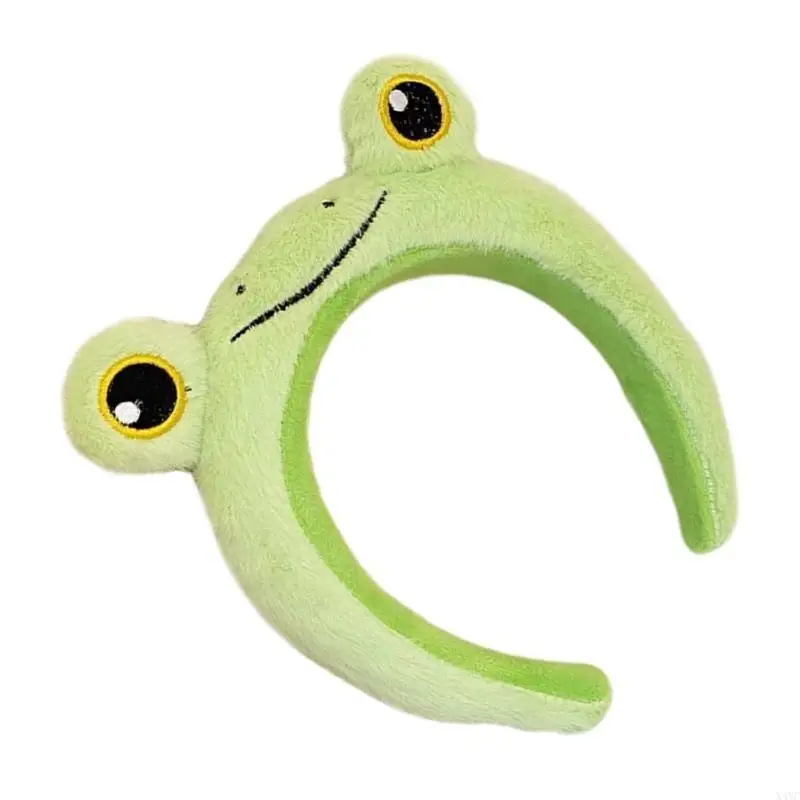 X4YC Plush Animal Hairhoop Girl Face Washing Hairband Party Props Adech Addle Adult Comfor