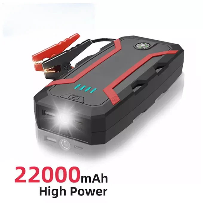 

22000mAh 32000mAh High Power Car Jump Starter Power Bank / Multi-Function Portable 12V Lithium Battery Car Jump Starter