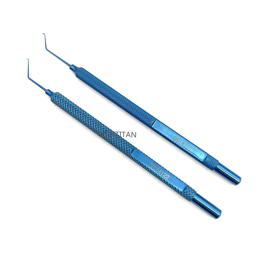 Phaco Chopper Hook Double Eyelid Surgical Kuglen Iris hook Titanium alloy Ophthalmic micro Surgery Instruments