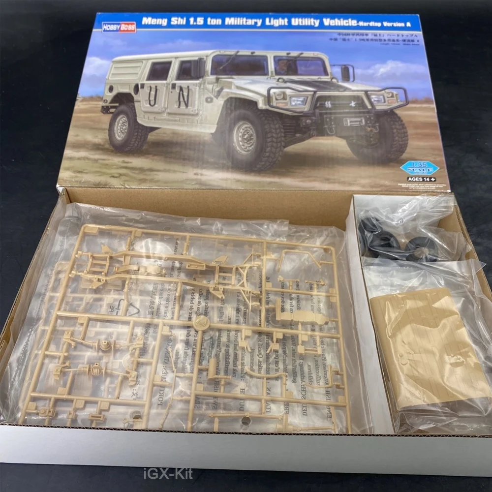 

Hobbyboss 82468 1/35 Scale MengShi 1.5ton Light Utility Off Road Vehicle Car Plastic Model Building Assembly Kit