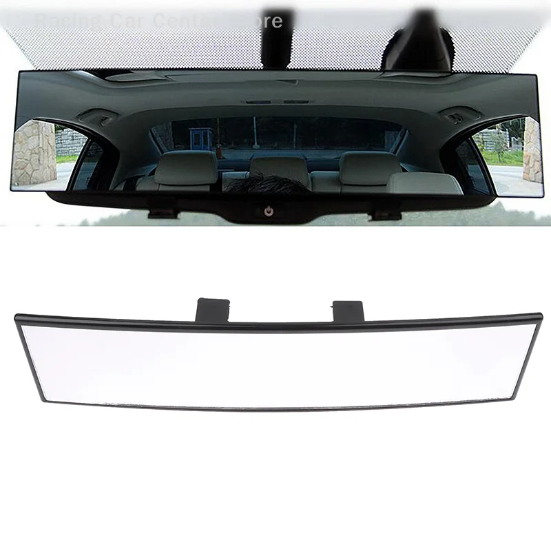 Large Vision Anti-glare Proof Angle Panoramic Car Interior Blu-ray Mirror Rearview Mirror 270mm Auto HD Assisting Mirror