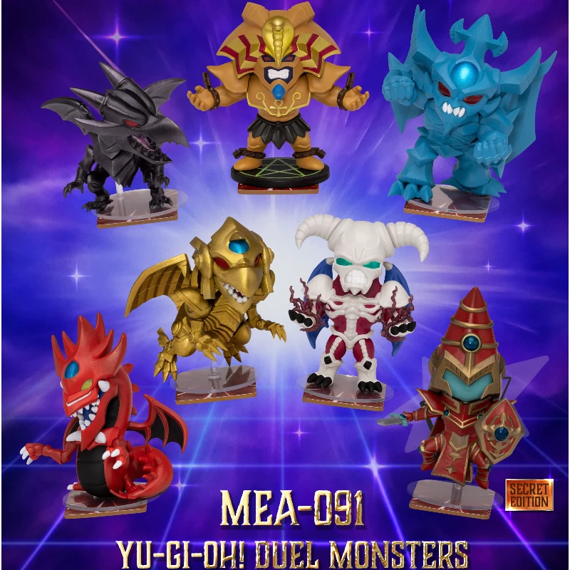 

New In Stock Yu-Gi-Oh Series 2 Blind Box Action Figure Collectible Model Mystery Box Anime Desktop Ornament Gift for Fans
