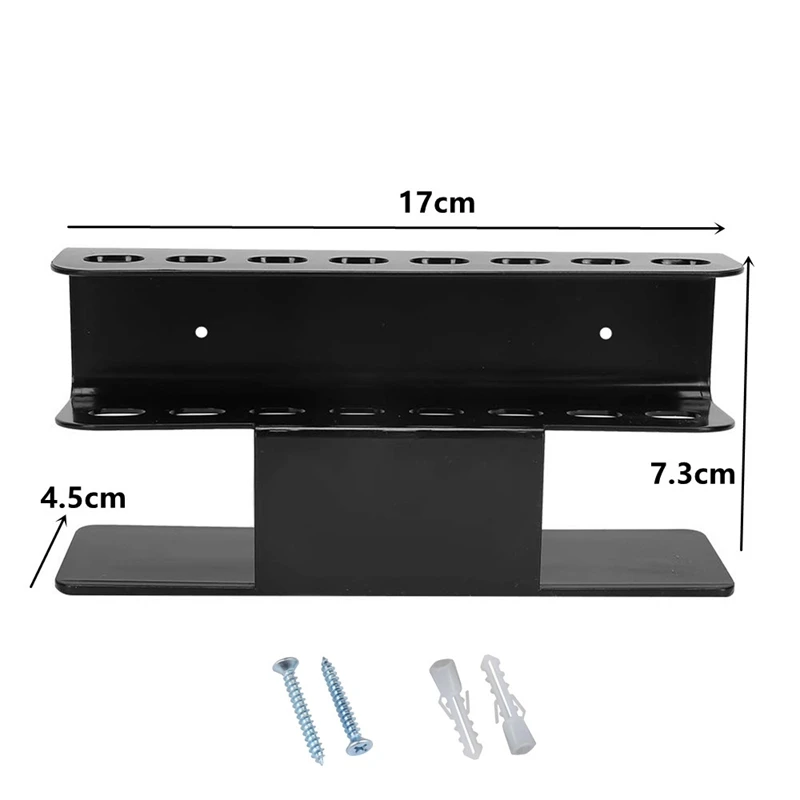 Acrylic Dart Stand With Non-Slip Feet, Accommodates 8 Steel Darts / Soft Tip, Compatible With Most Types Of Darts