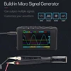 MINIWARE 휴대용 디지털 스마트 핀셋 DT71 LCR SMD 테스터 10KHz 미터 신호 발생기 디버깅 수리 도구 OLED 디스플레이 5