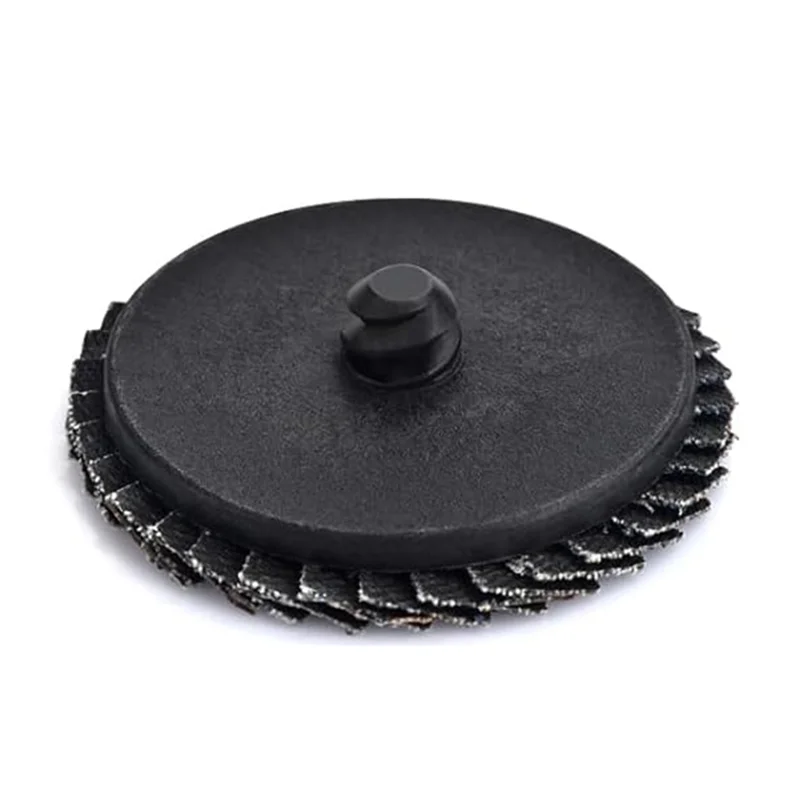 

AT43-72-Pack 2 Inch Flap Disc Set With 1/4 Inch Holder, Assorted Grits 40, 60, 80, 120 For Die Grinder Sanding