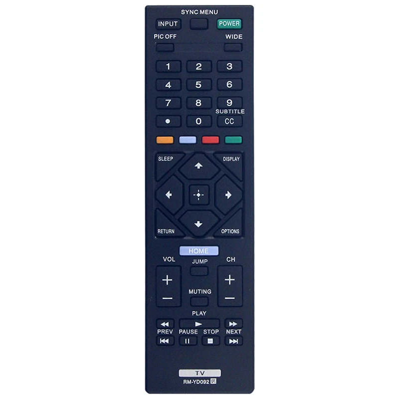 Совместим с телевизорами Sony 32R400A, KDL-32R300B, KDL-32R300C, KDL-40R450A, KDL-46R450A, KDL-46R453A. Пульт дистанционного управления RM-YD092. Запасные части.